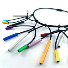 Carica l'immagine nel visualizzatore di Gallery, Collana cilindri colorati
