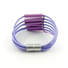 Carica l'immagine nel visualizzatore di Gallery, Bracciale Multifilo Cilindri