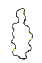 Carica l'immagine nel visualizzatore di Gallery, Collana Lunga Onda Bicolore