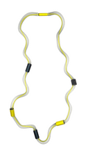 Carica l'immagine nel visualizzatore di Gallery, Collana Lunga Onda Bicolore