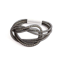 Carica l'immagine nel visualizzatore di Gallery, Bracciale Nodo strass