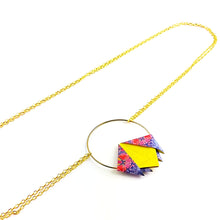 Carica l'immagine nel visualizzatore di Gallery, Ciondolo Cerchio Fiore di Loto