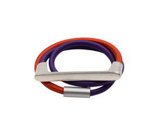 Carica l&#39;immagine nel visualizzatore di Gallery, Bracciale Bicolore 3 giri
