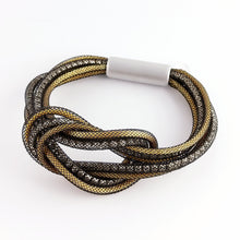Carica l&#39;immagine nel visualizzatore di Gallery, Bracciale nodo strass color
