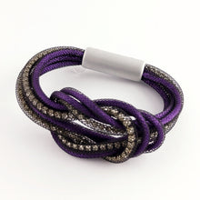 Carica l&#39;immagine nel visualizzatore di Gallery, Bracciale nodo strass color
