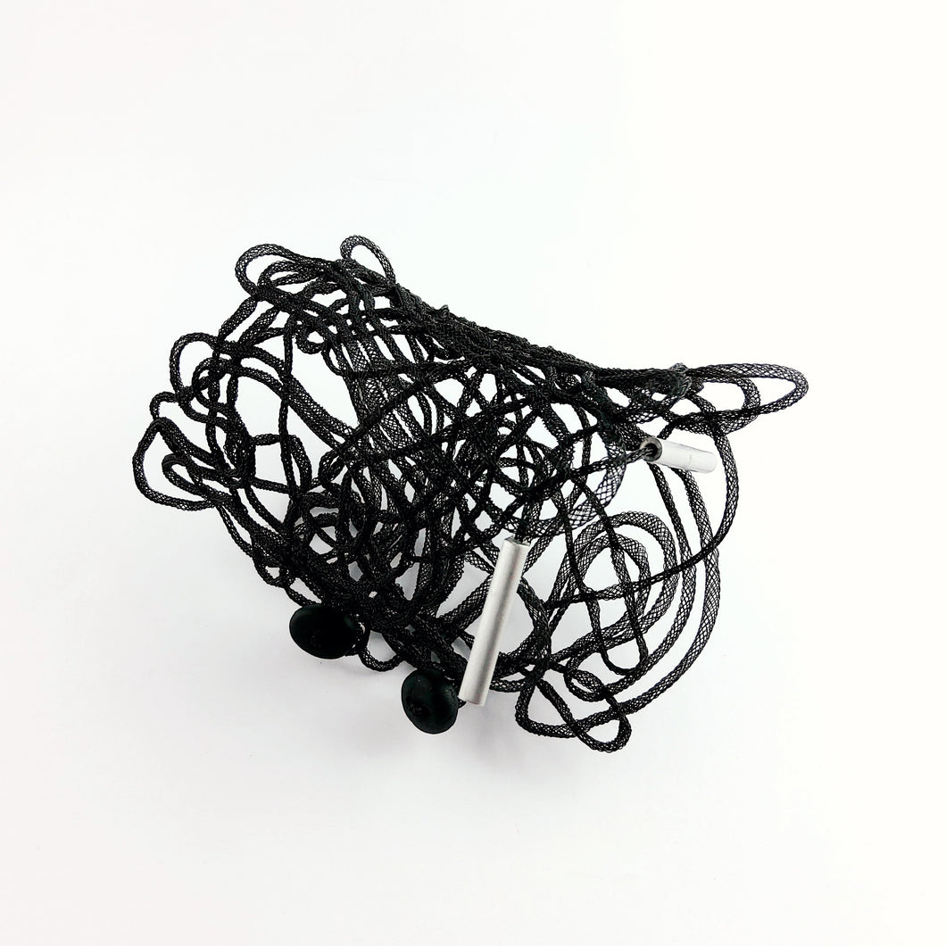 Bracciale grande Web Black